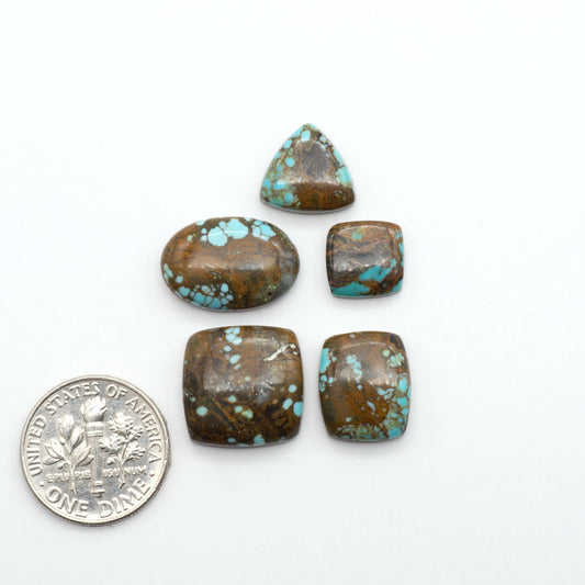 Blue Moon turquoise is a highly prized gemstone, renowned for its vibrant blue color with intricate patterns, making it a must-have for any jewelry collection.