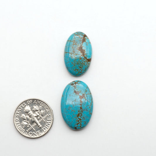 Number 8 Turquoise Cabochons have been selected for their quality and unique appearance. Don't miss the chance to add a one-of-a-kind piece to your collection.