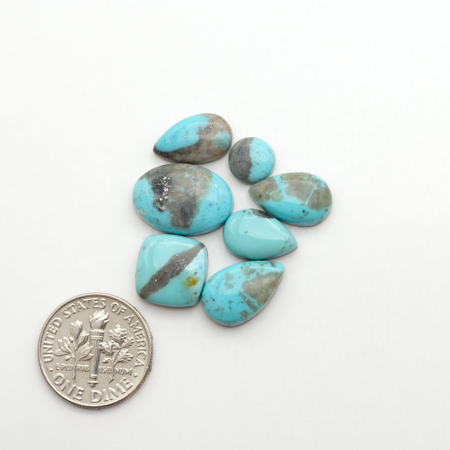 Nacozari Turquoise Cabochons