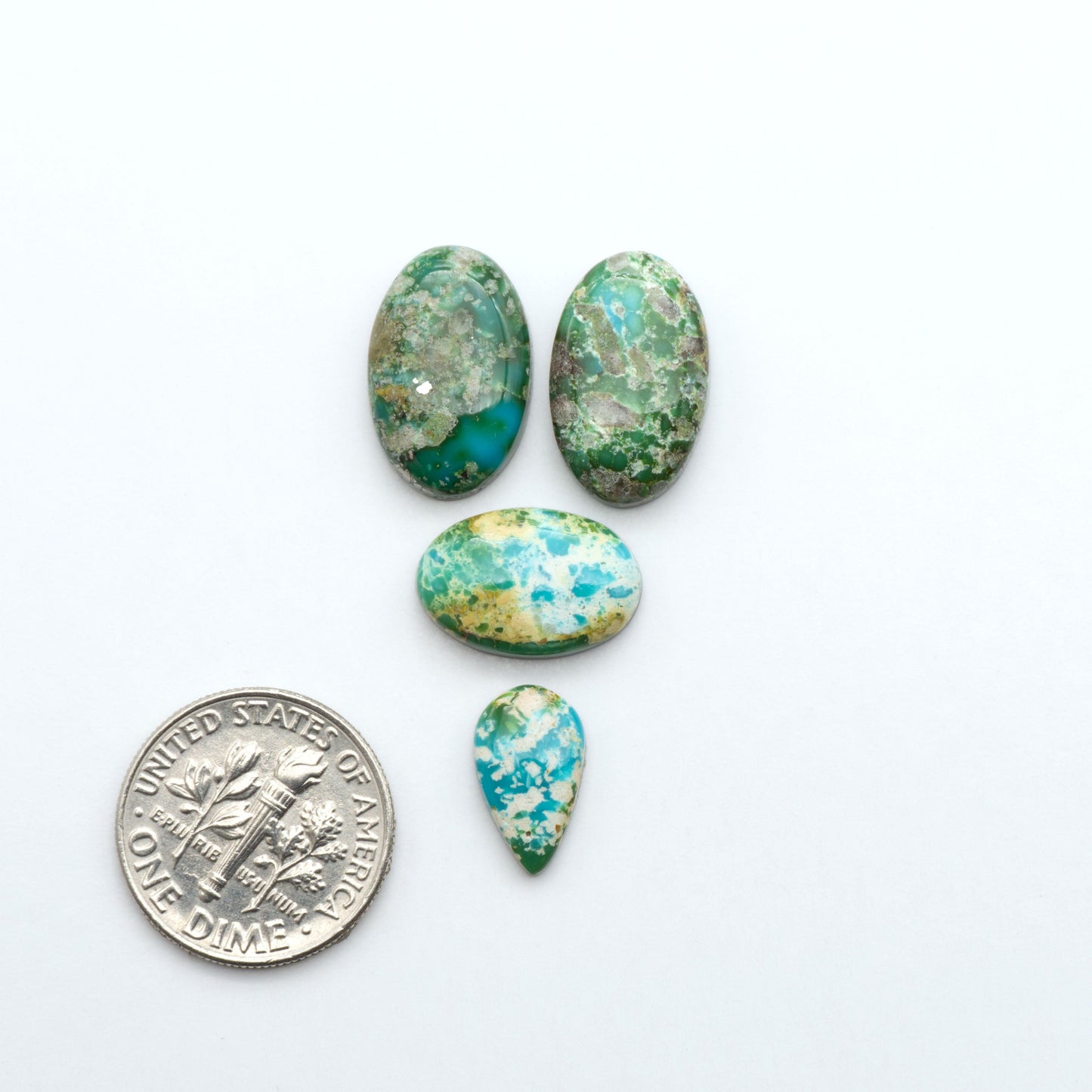 Sonoran Mountain Turquoise showcases a stunning blend of blue and green hues and natural patterns that make it a must-have for any jewelry collection