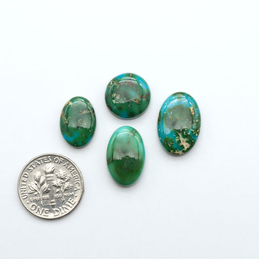 Sonoran Mountain Turquoise showcases a stunning blend of blue and green hues and natural patterns that make it a must-have for any jewelry collection