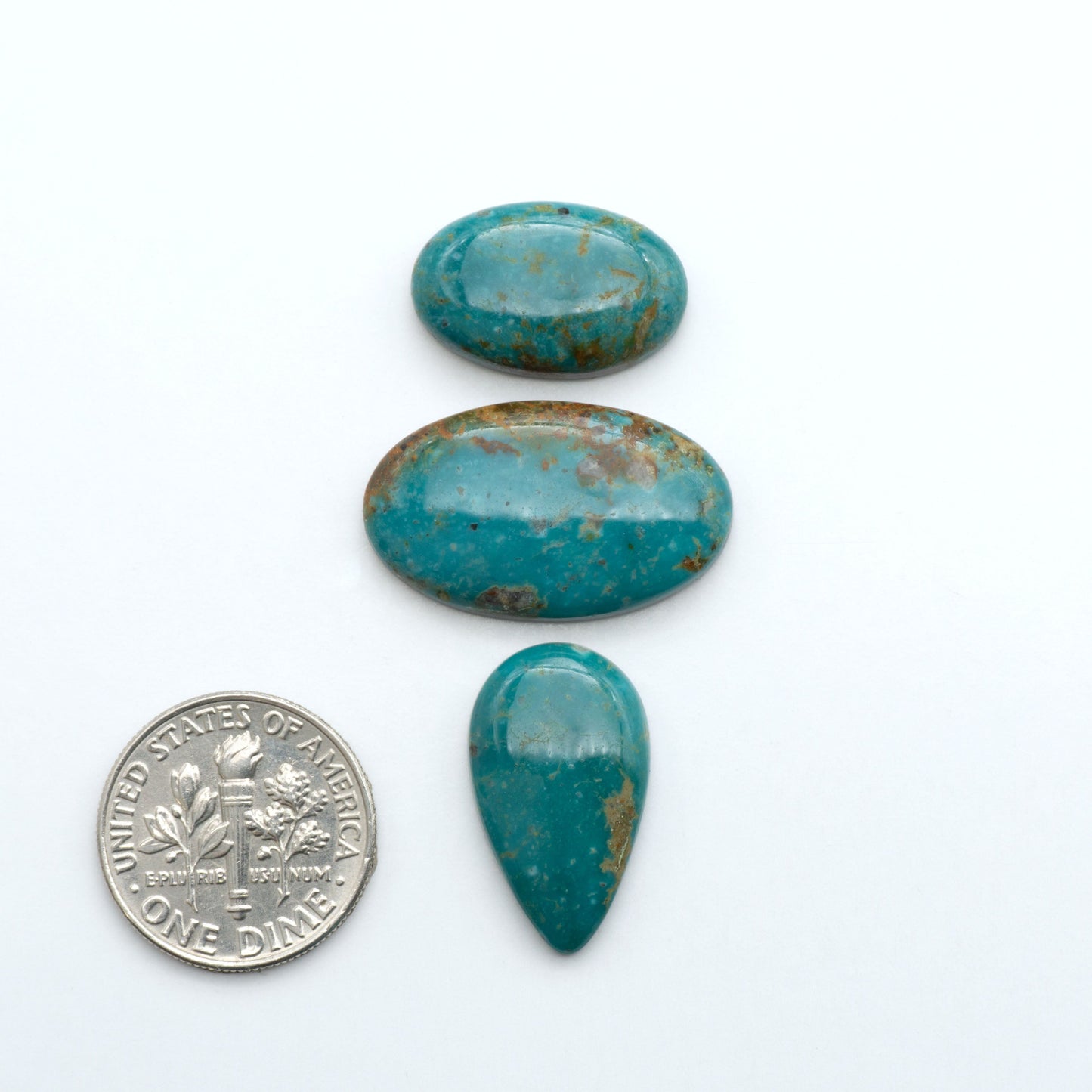 Apache Nugget Turquoise. Mined from the Apache Nugget Hole, this turquoise boasts stunning colors and patterns making it a must-have for any jewelry collection.
