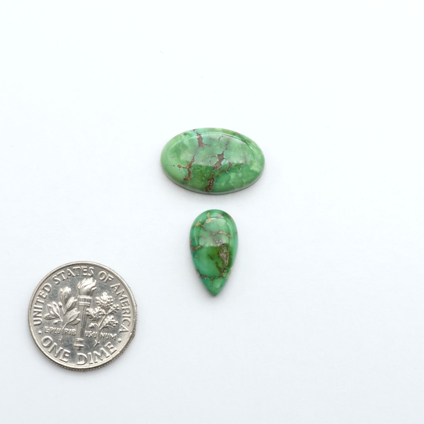 Sonoran Mountain Turquoise showcases a stunning blend of blue and green hues and natural patterns that make it a must-have for any jewelry collection.