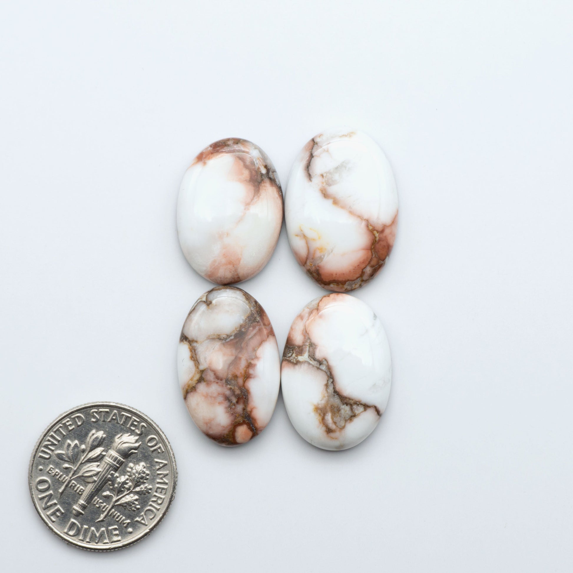 Wild Horse Cabochon are a magnificent addition to any collection. Natural magnesite stones feature a design that will add beauty to any jewelry design.