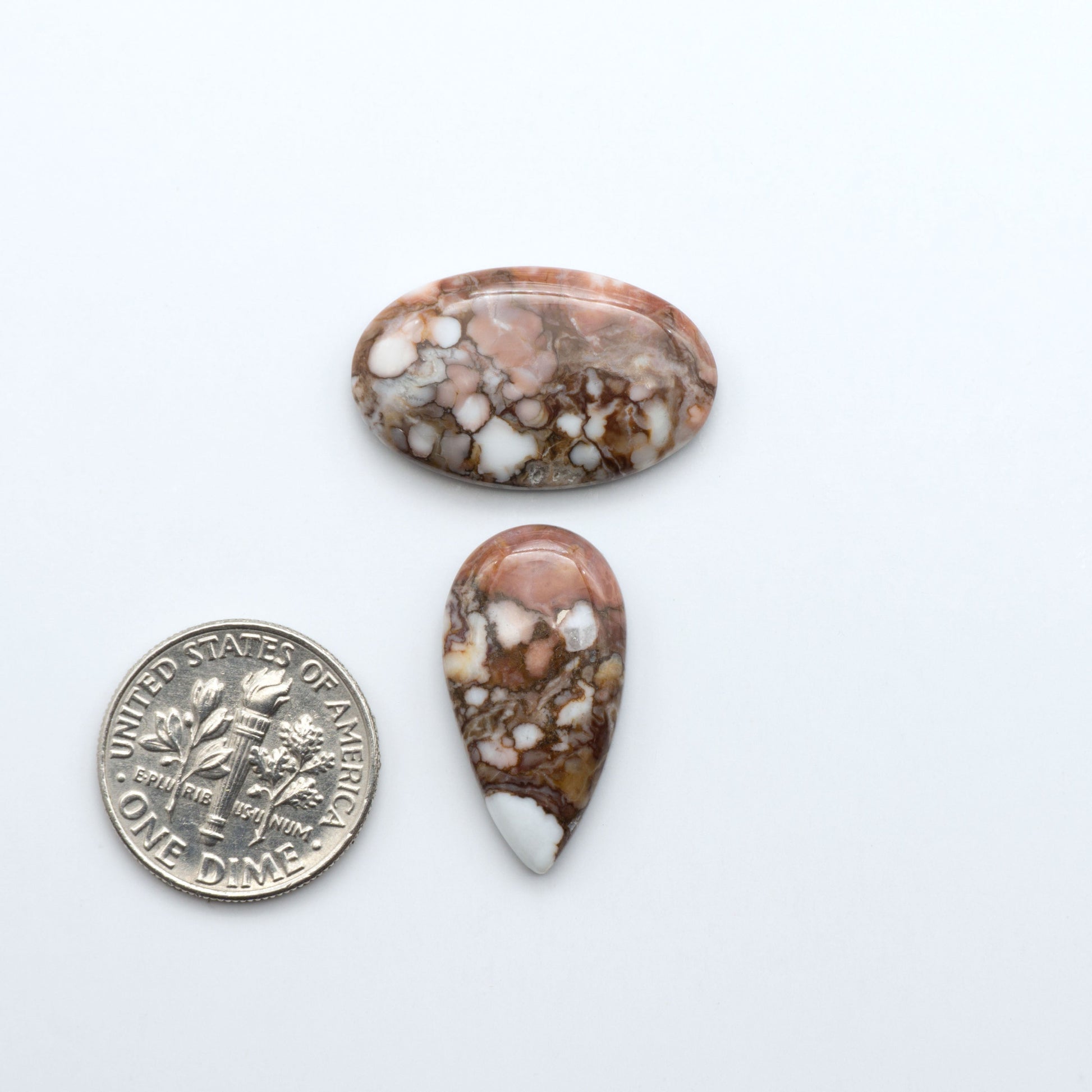 Wild Horse Cabochon are a magnificent addition to any collection. Natural magnesite stones feature a design that will add beauty to any jewelry design.