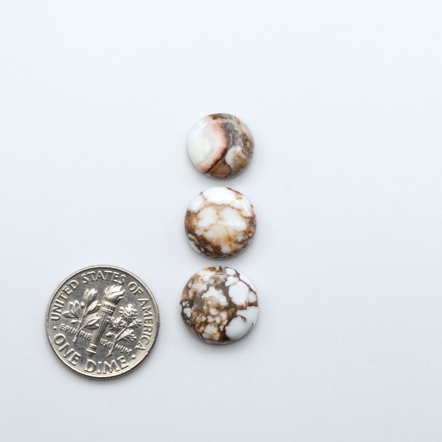 Wild Horse Cabochon are a magnificent addition to any collection. Natural magnesite stones feature a design that will add beauty to any jewelry design.