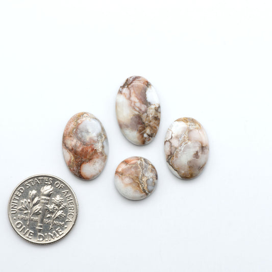 Wild Horse Cabochon are a magnificent addition to any collection. Natural magnesite stones feature a design that will add beauty to any jewelry design.