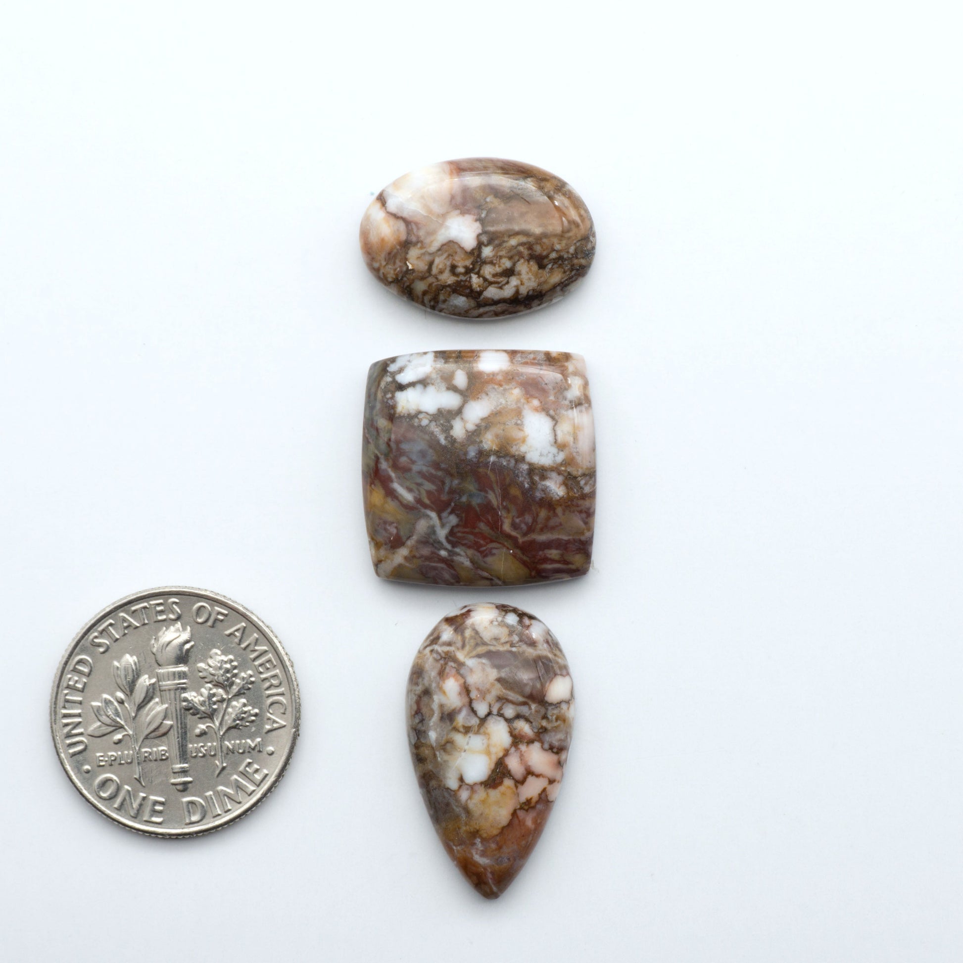 Wild Horse Cabochon are a magnificent addition to any collection. Natural magnesite stones feature a design that will add beauty to any jewelry design.