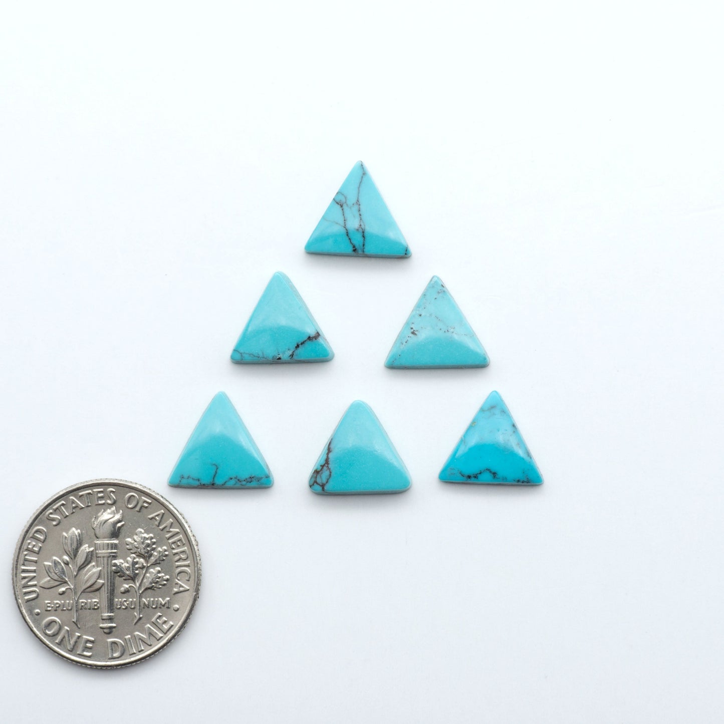 Hubei Cloud Mtn Turquoise is a highly sought-after gemstone known for its color and unique matrix patterns. Add a touch of elegance to your jewelry collection.