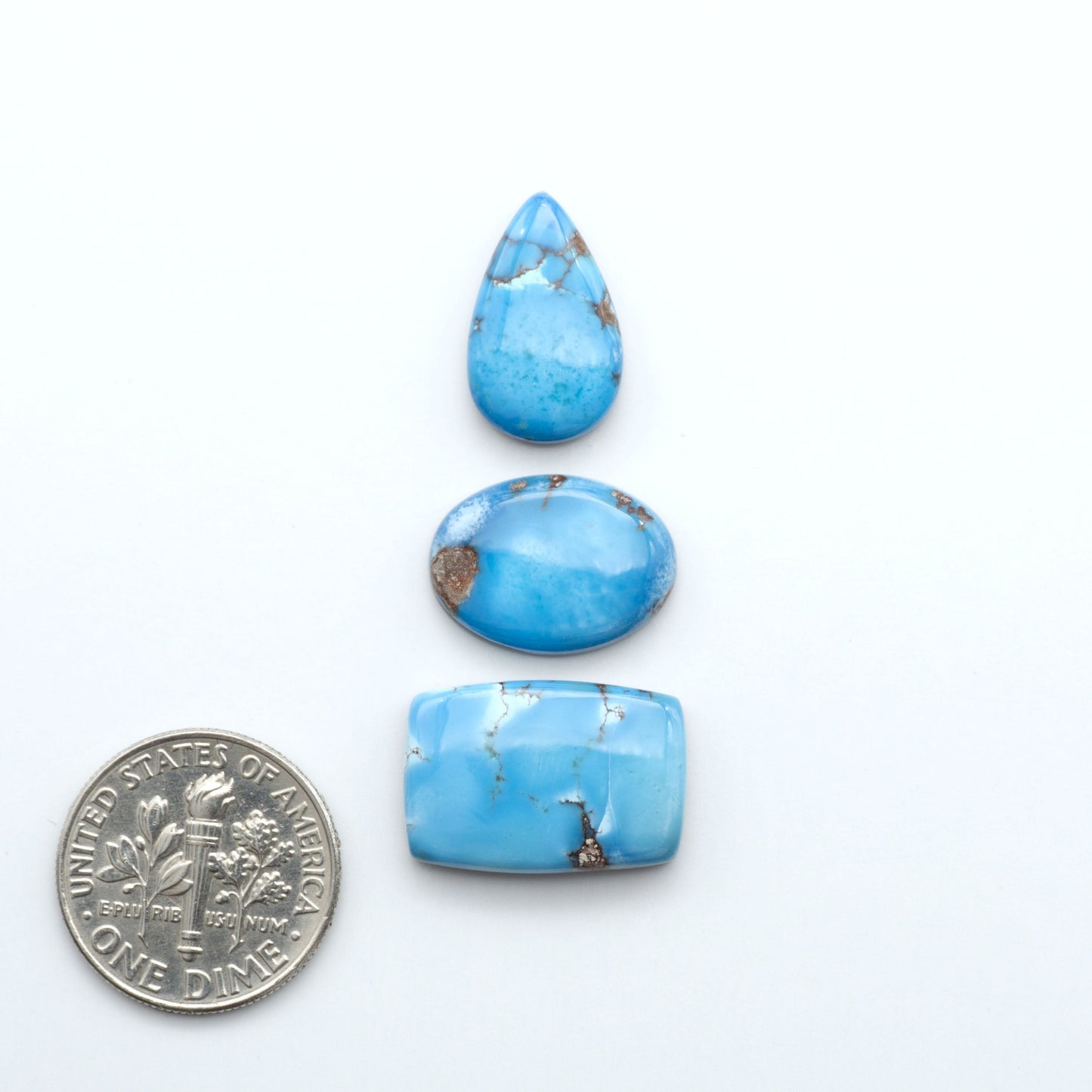 Discover the beauty of Natural Golden Hills Turquoise—prized for its icy blue tones, golden matrix, and exceptional quality. Ideal for artisan jewelry designs.