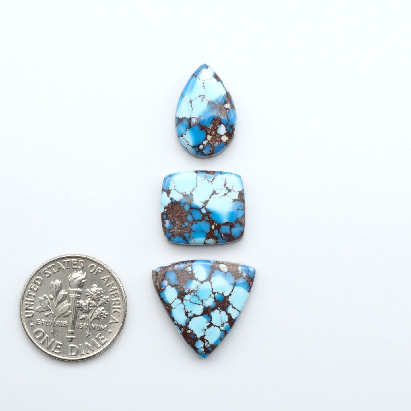 Discover the beauty of Natural Golden Hills Turquoise—prized for its icy blue tones, golden matrix, and exceptional quality. Ideal for artisan jewelry designs.