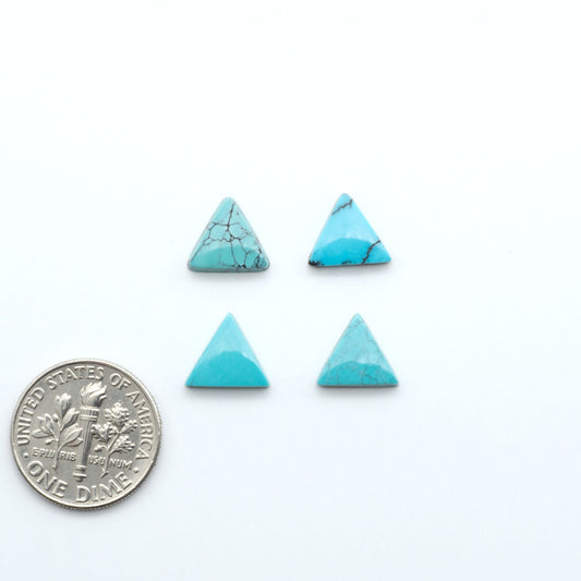 Hubei Cloud Mtn Turquoise is a highly sought-after gemstone known for its color and unique matrix patterns. Add a touch of elegance to your jewelry collection.