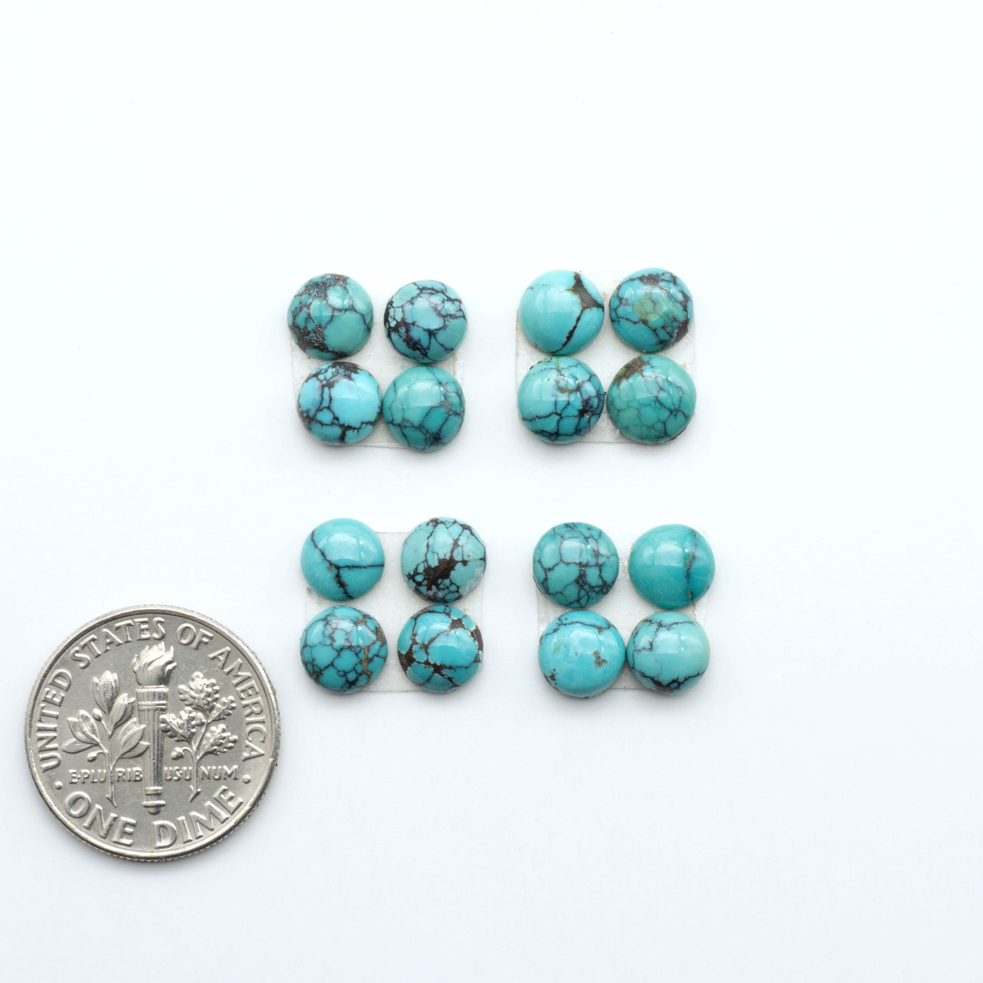 Hubei Cloud Mtn Turquoise is a highly sought-after gemstone known for its color and unique matrix patterns. Add a touch of elegance to your jewelry collection.