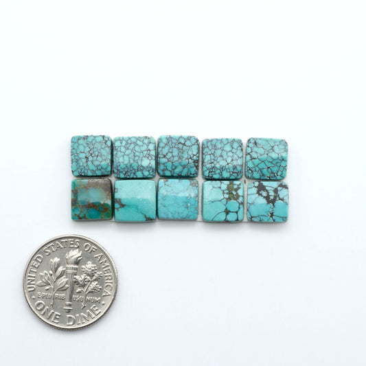 Hubei Cloud Mtn Turquoise is a highly sought-after gemstone known for its color and unique matrix patterns. Add a touch of elegance to your jewelry collection.