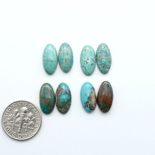 Hubei Cloud Mtn Turquoise is a highly sought-after gemstone known for its color and unique matrix patterns. Add a touch of elegance to your jewelry collection.