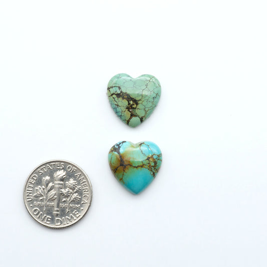 Hubei Cloud Mtn Turquoise is a highly sought-after gemstone known for its color and unique matrix patterns. Add a touch of elegance to your jewelry collection.