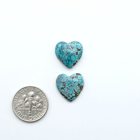 Hubei Cloud Mtn Turquoise is a highly sought-after gemstone known for its color and unique matrix patterns. Add a touch of elegance to your jewelry collection.