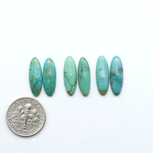 Hubei Cloud Mtn Turquoise is a highly sought-after gemstone known for its color and unique matrix patterns. Add a touch of elegance to your jewelry collection.