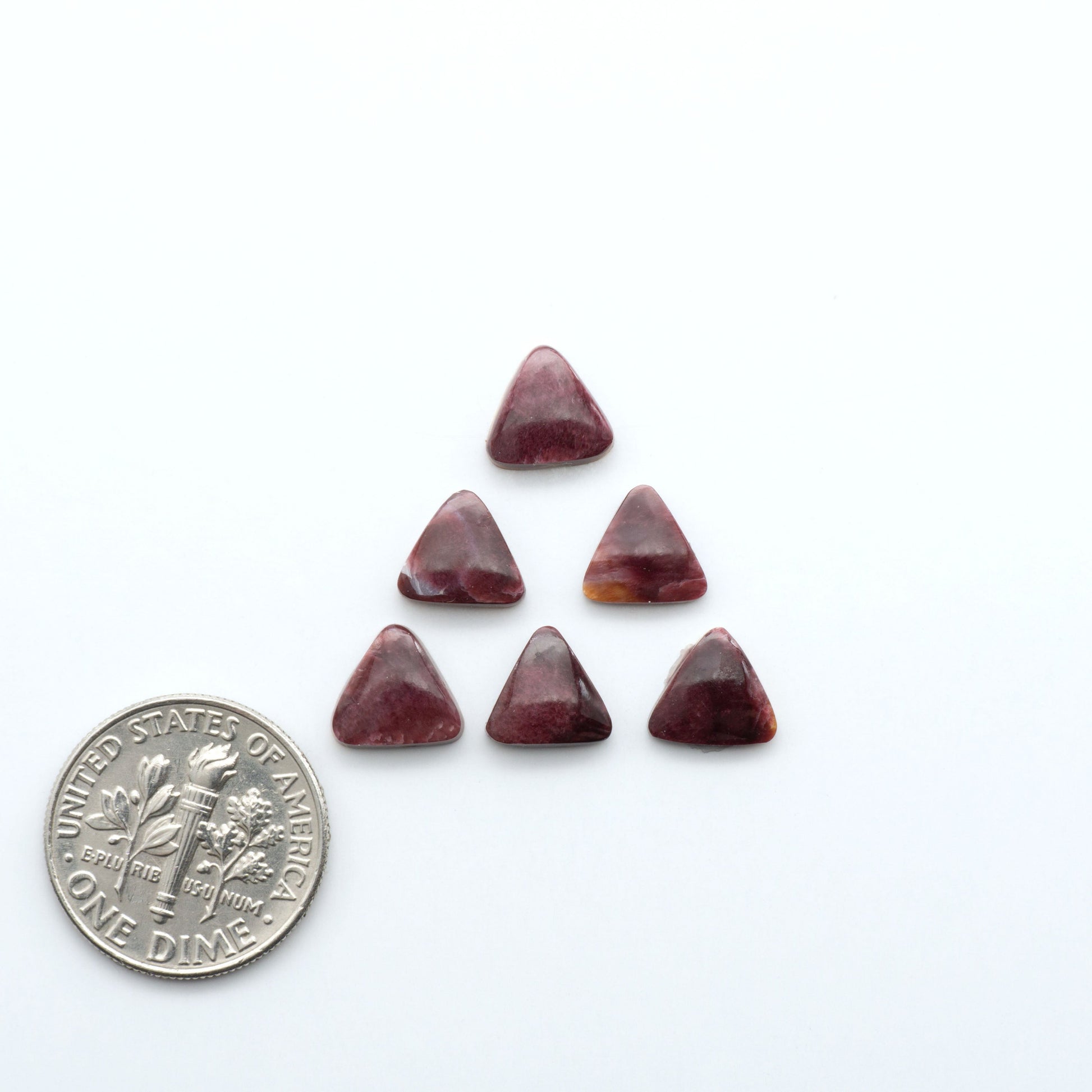 Add a unique touch to your jewelry designs with our beautiful 100% Natural Spiny Oyster Shell Cabochons. Incorporate the beauty of the sea into your creations.