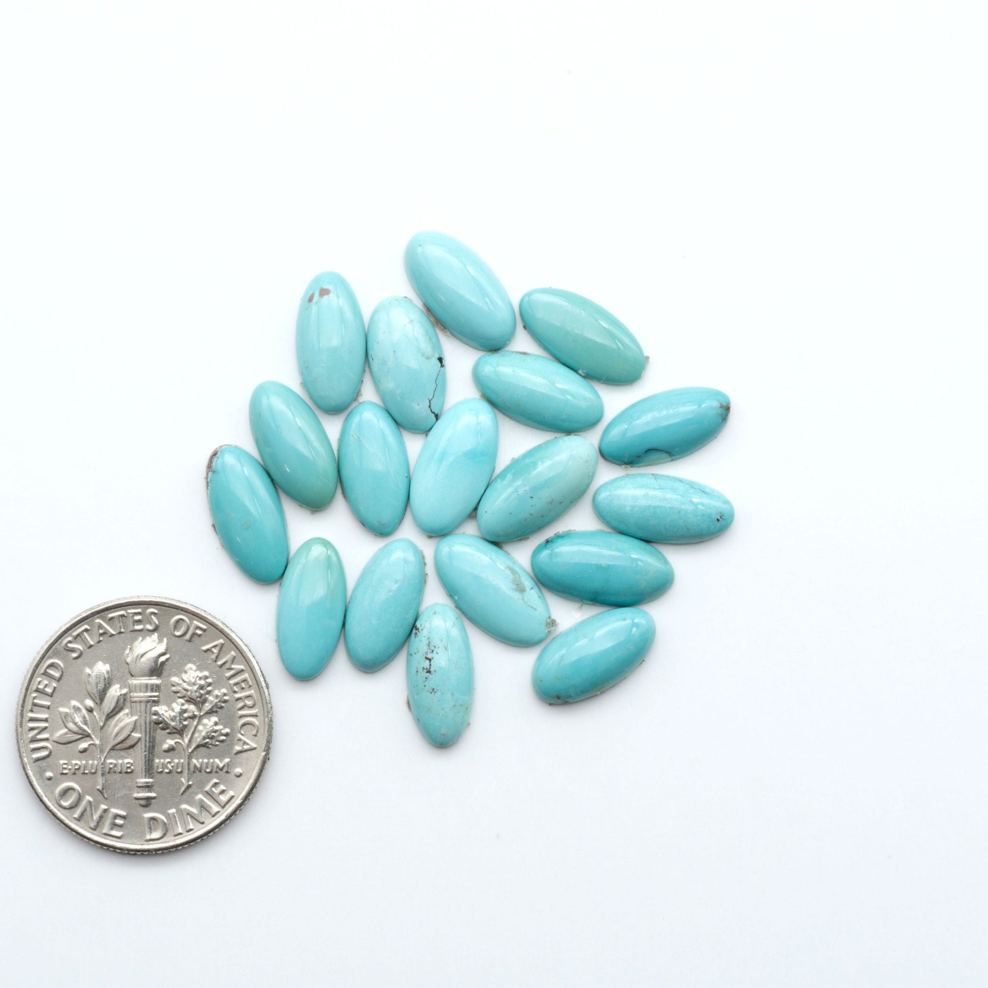 Hubei Cloud Mtn Turquoise is a highly sought-after gemstone known for its color and unique matrix patterns. Add a touch of elegance to your jewelry collection.
