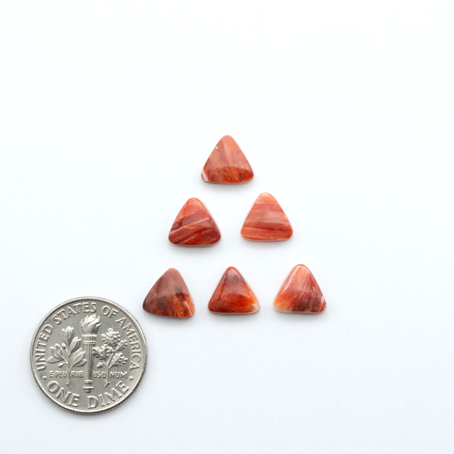 Add a unique touch to your jewelry designs with our beautiful 100% Natural Spiny Oyster Shell Cabochons. Incorporate the beauty of the sea into your creations.