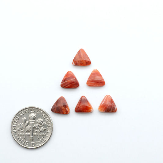 Add a unique touch to your jewelry designs with our beautiful 100% Natural Spiny Oyster Shell Cabochons. Incorporate the beauty of the sea into your creations.