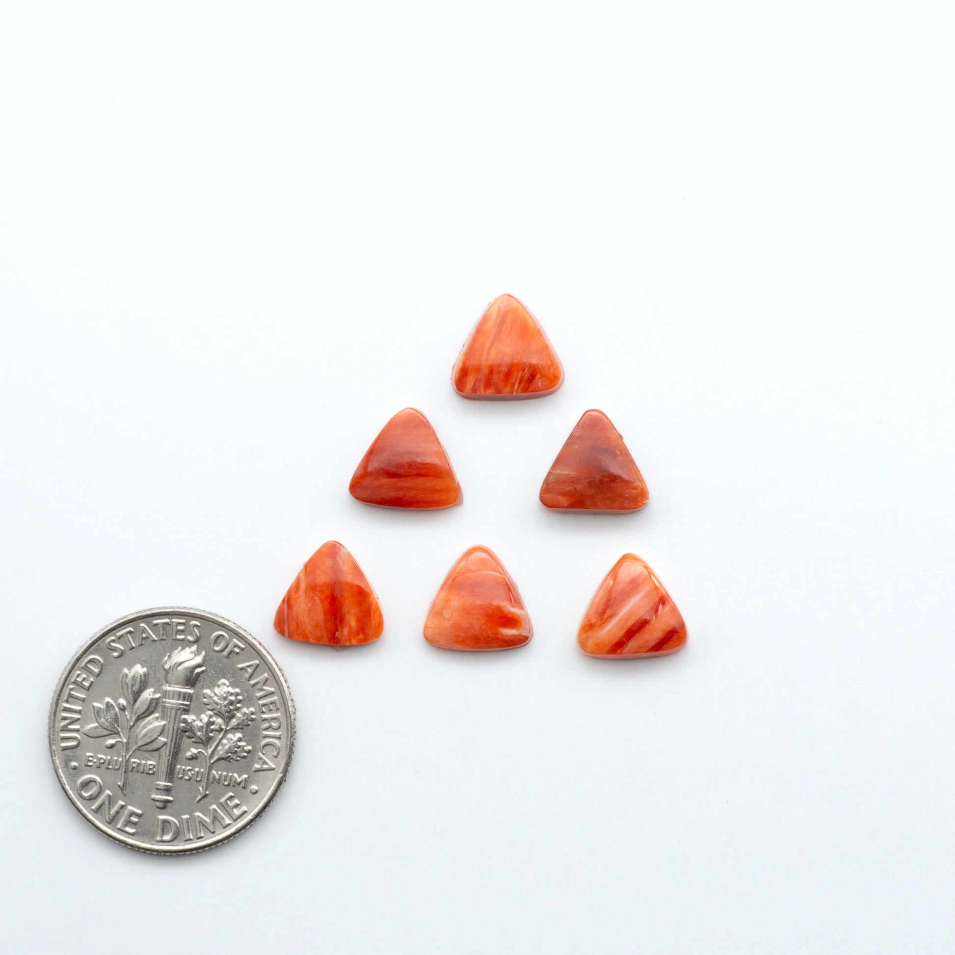 Add a unique touch to your jewelry designs with our beautiful 100% Natural Spiny Oyster Shell Cabochons. Incorporate the beauty of the sea into your creations.