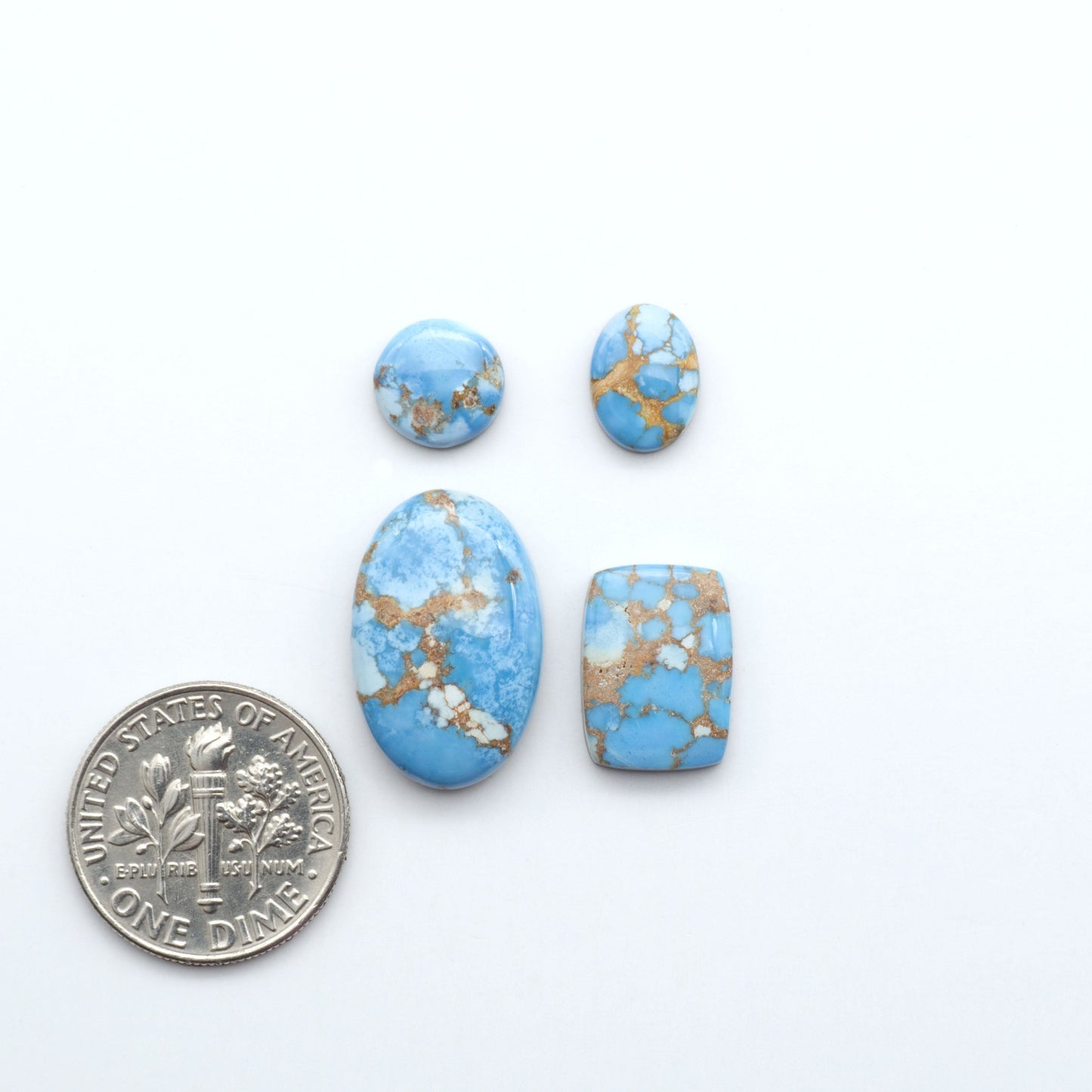Discover the beauty of Natural Golden Hills Turquoise—prized for its icy blue tones, golden matrix, and exceptional quality. Ideal for artisan jewelry designs.