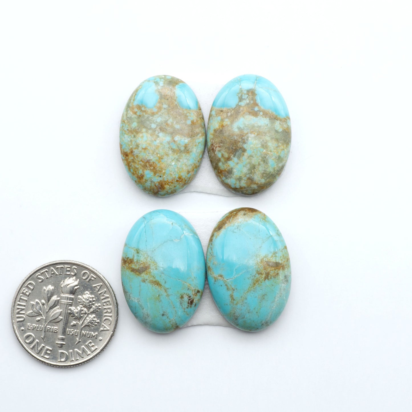 Number 8 Turquoise Cabochons have been selected for their quality and unique appearance. Don't miss the chance to add a one-of-a-kind piece to your collection