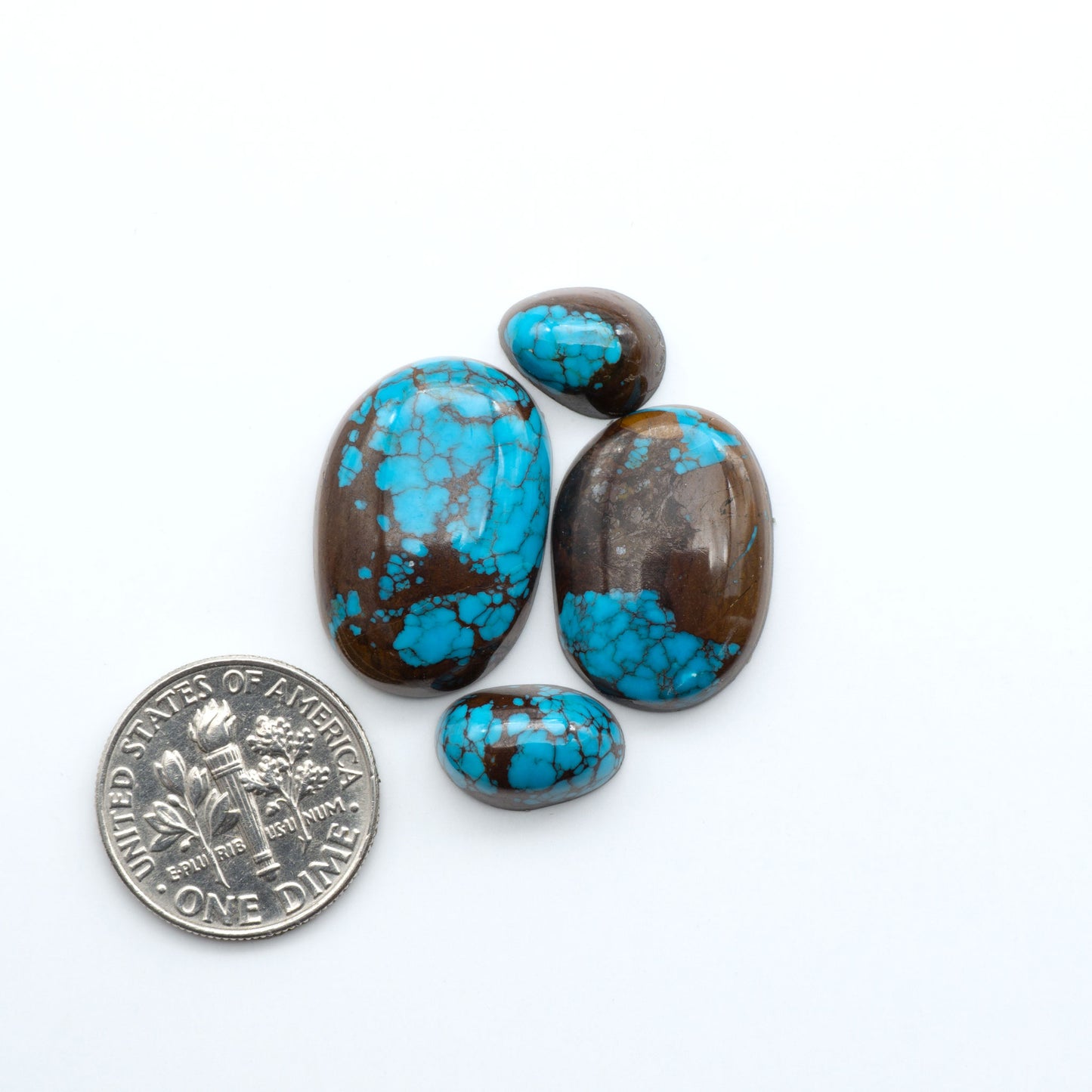 Egyptian Turquoise offers deep blue tones and natural matrix, prized for centuries and ideal for handcrafted jewelry, custom designs, and gemstone collections.