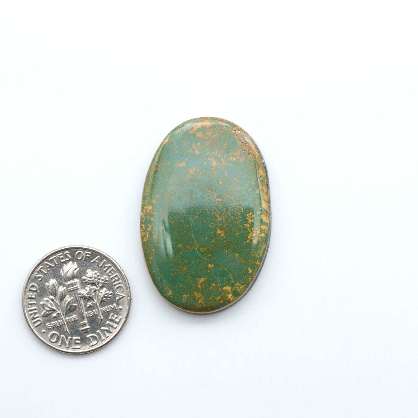 Hand-cut Natural Cerrillos Turquoise cabochons with rare blue-green hues and historic New Mexico origins—perfect for artisan jewelry.
