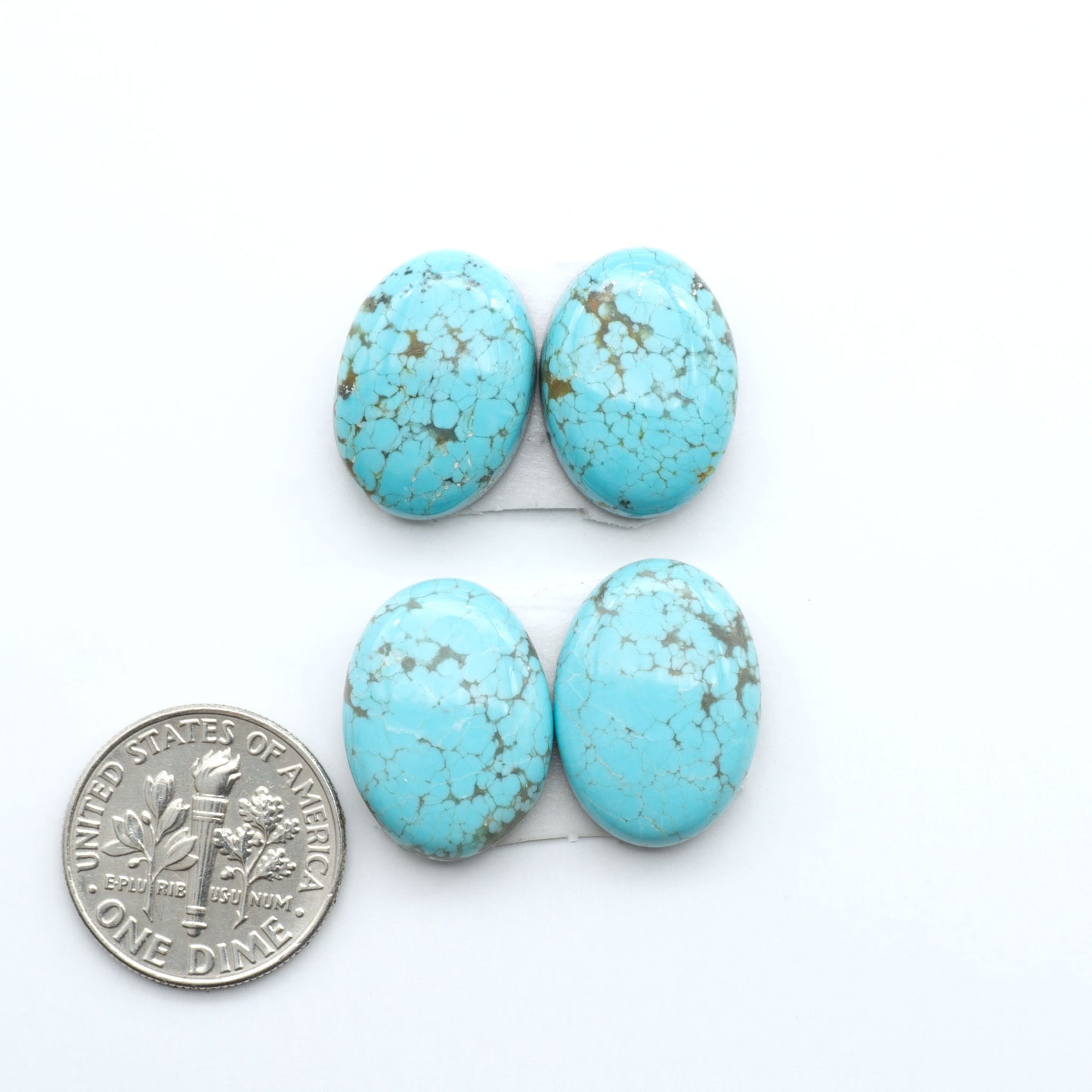 Number 8 Turquoise Cabochons have been selected for their quality and unique appearance. Don't miss the chance to add a one-of-a-kind piece to your collection.
