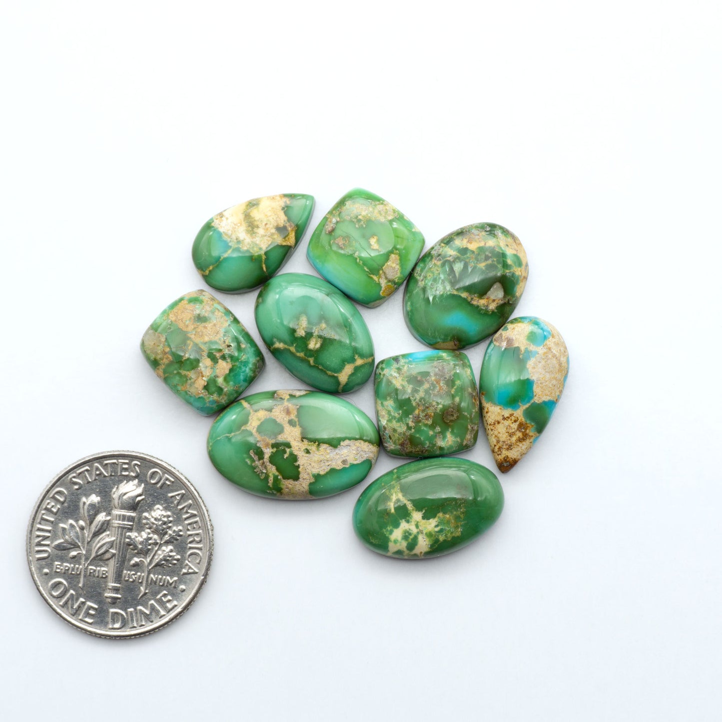 Sonoran Mountain Turquoise showcases a stunning blend of blue and green hues and natural patterns that make it a must-have for any jewelry collection.