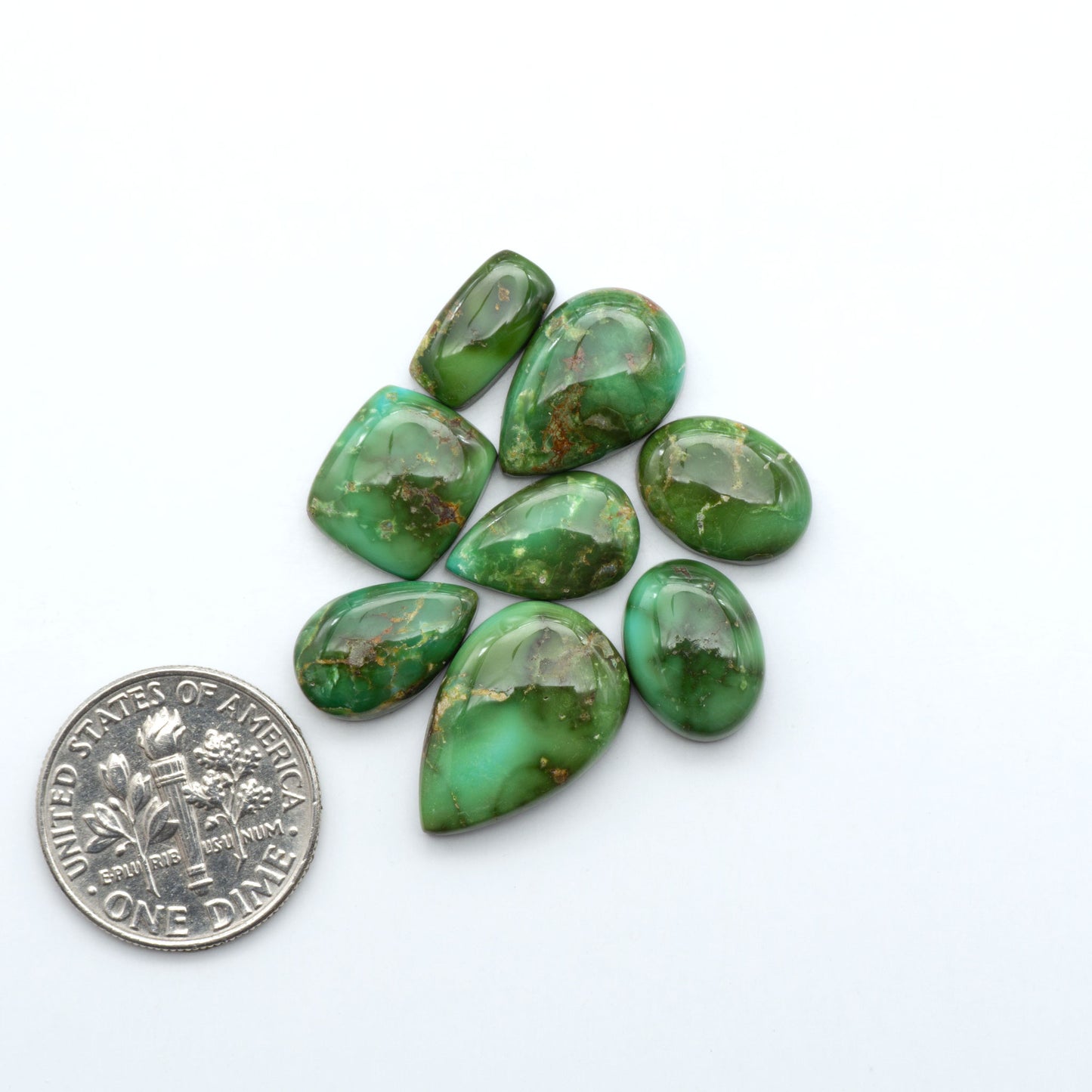 Sonoran Mountain Turquoise showcases a stunning blend of blue and green hues and natural patterns that make it a must-have for any jewelry collection.