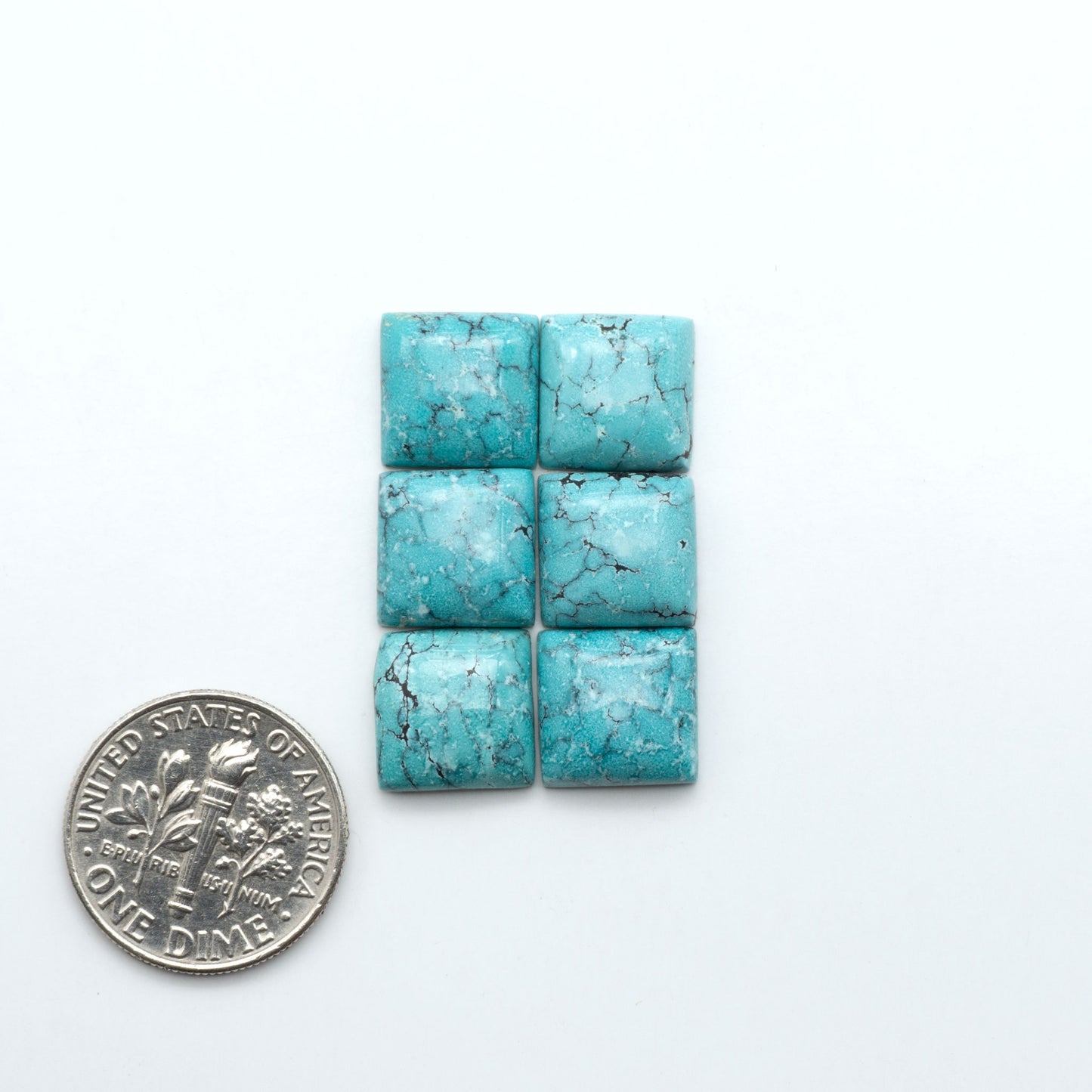 Hubei Cloud Mtn Turquoise is a highly sought-after gemstone known for its color and unique matrix patterns. Add a touch of elegance to your jewelry collection.