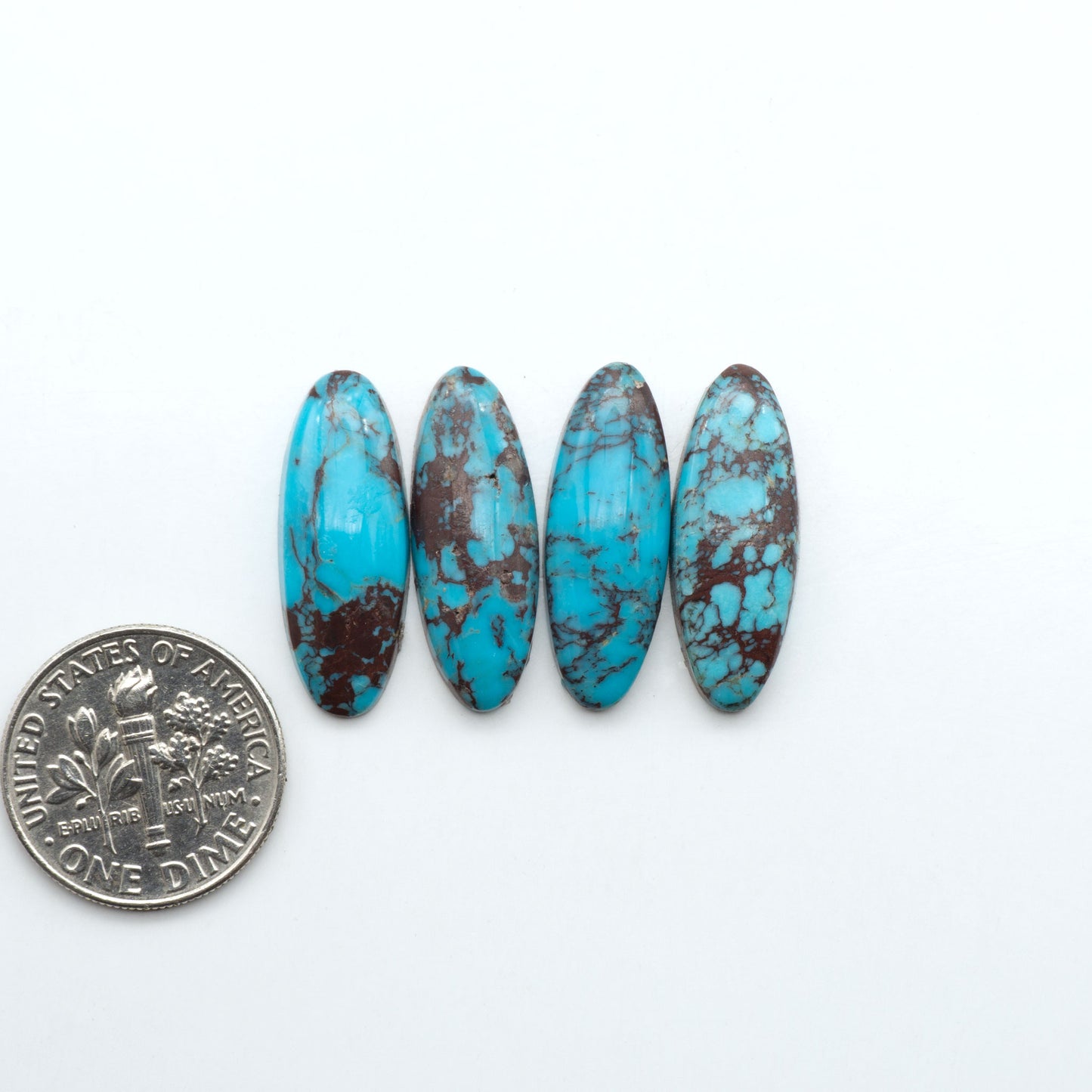 Hubei Cloud Mtn Turquoise is a highly sought-after gemstone known for its color and unique matrix patterns. Add a touch of elegance to your jewelry collection.