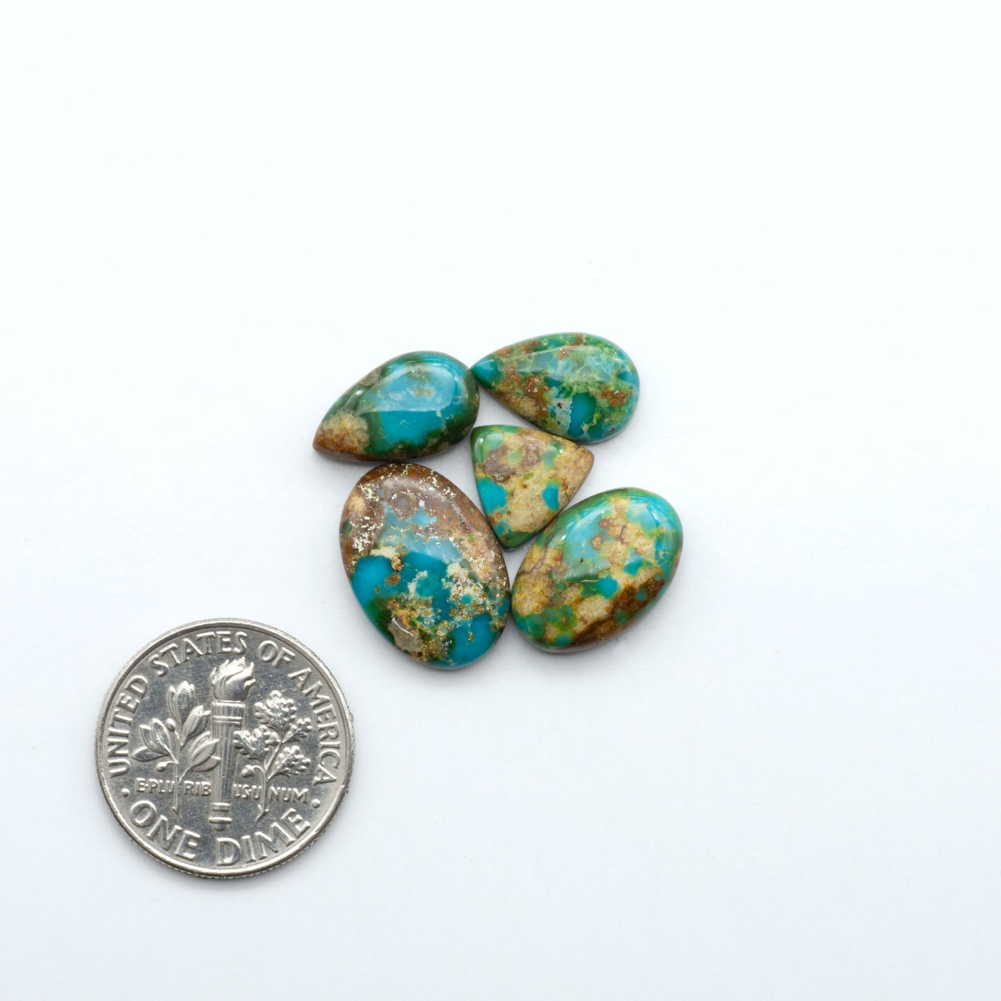 Sonoran Mountain Turquoise showcases a stunning blend of blue and green hues and natural patterns that make it a must-have for any jewelry collection.