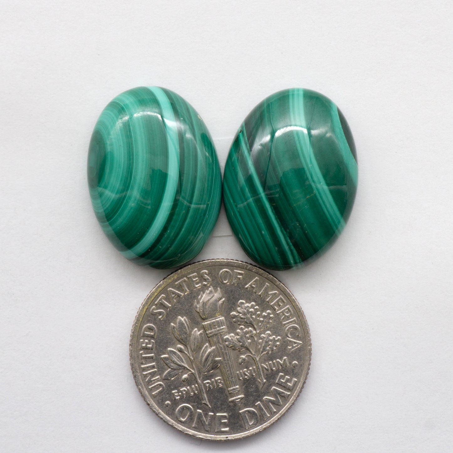 Malachite Stone Cabochons