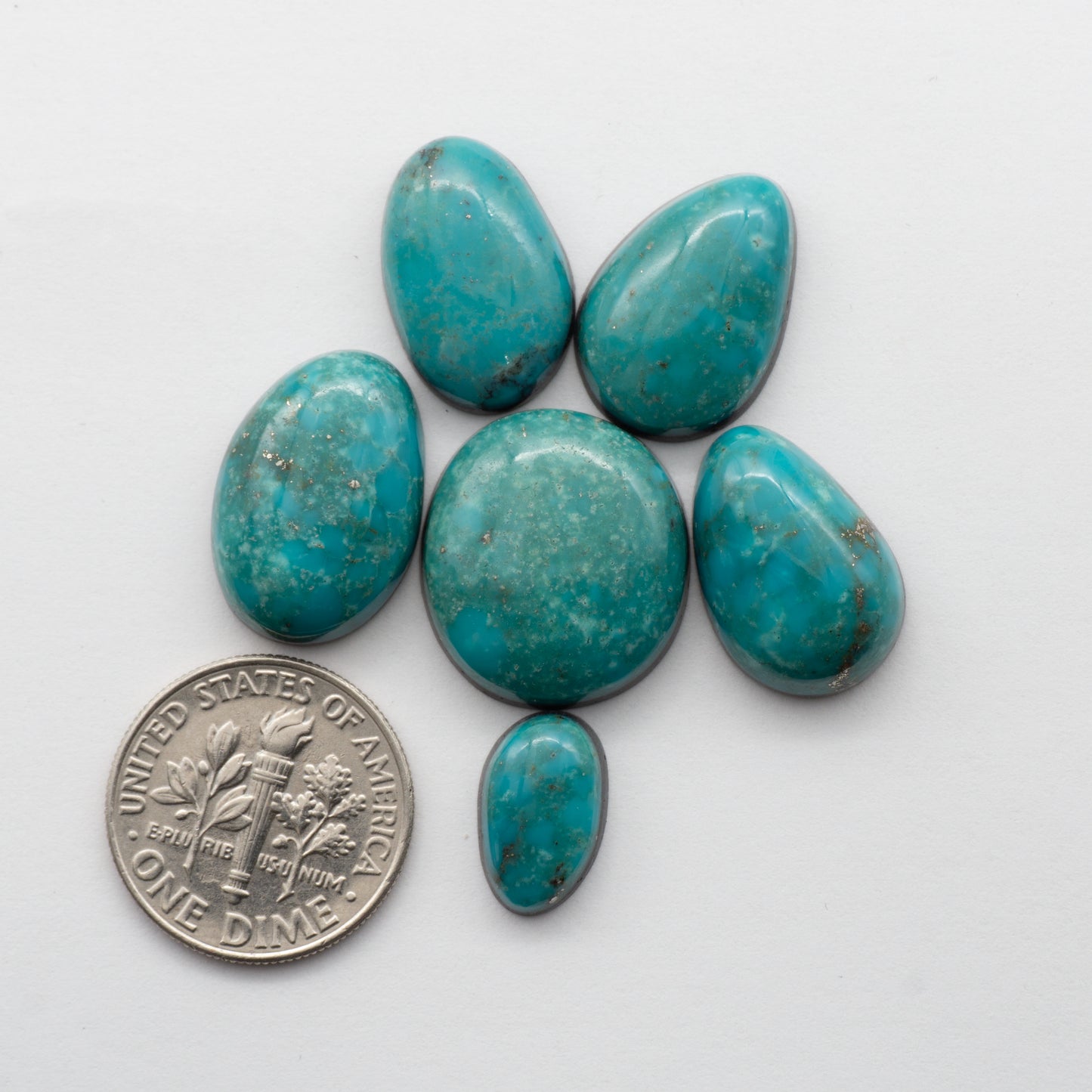 Hubei Turquoise Cabochons