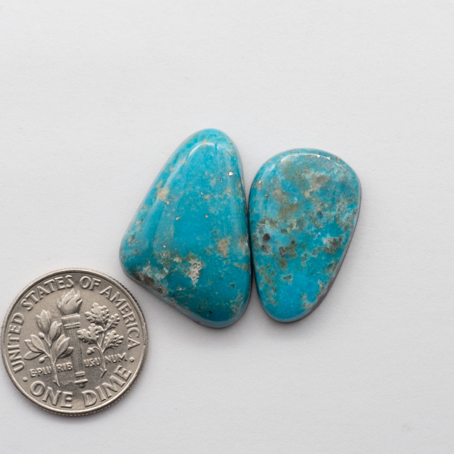 Alpine Blue Turquoise Cabochons