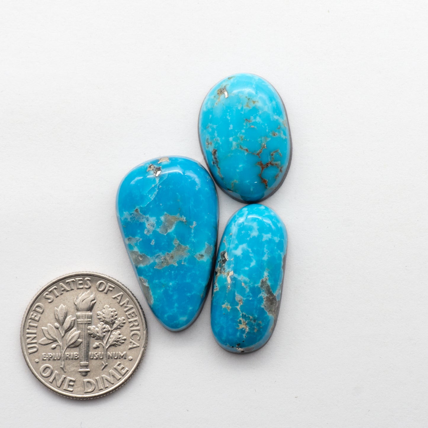 Alpine Blue Turquoise Cabochons