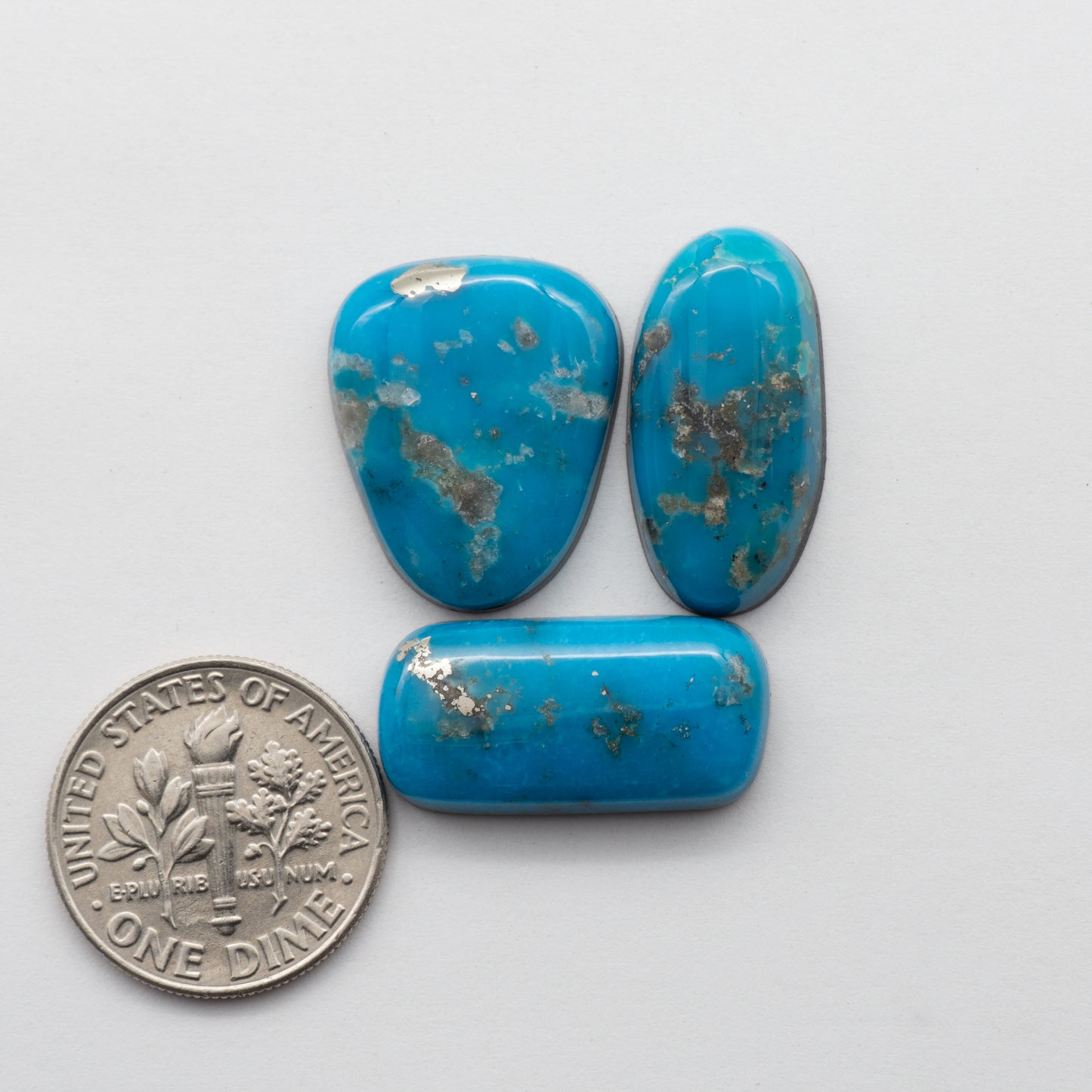 Alpine Blue Turquoise Cabochons