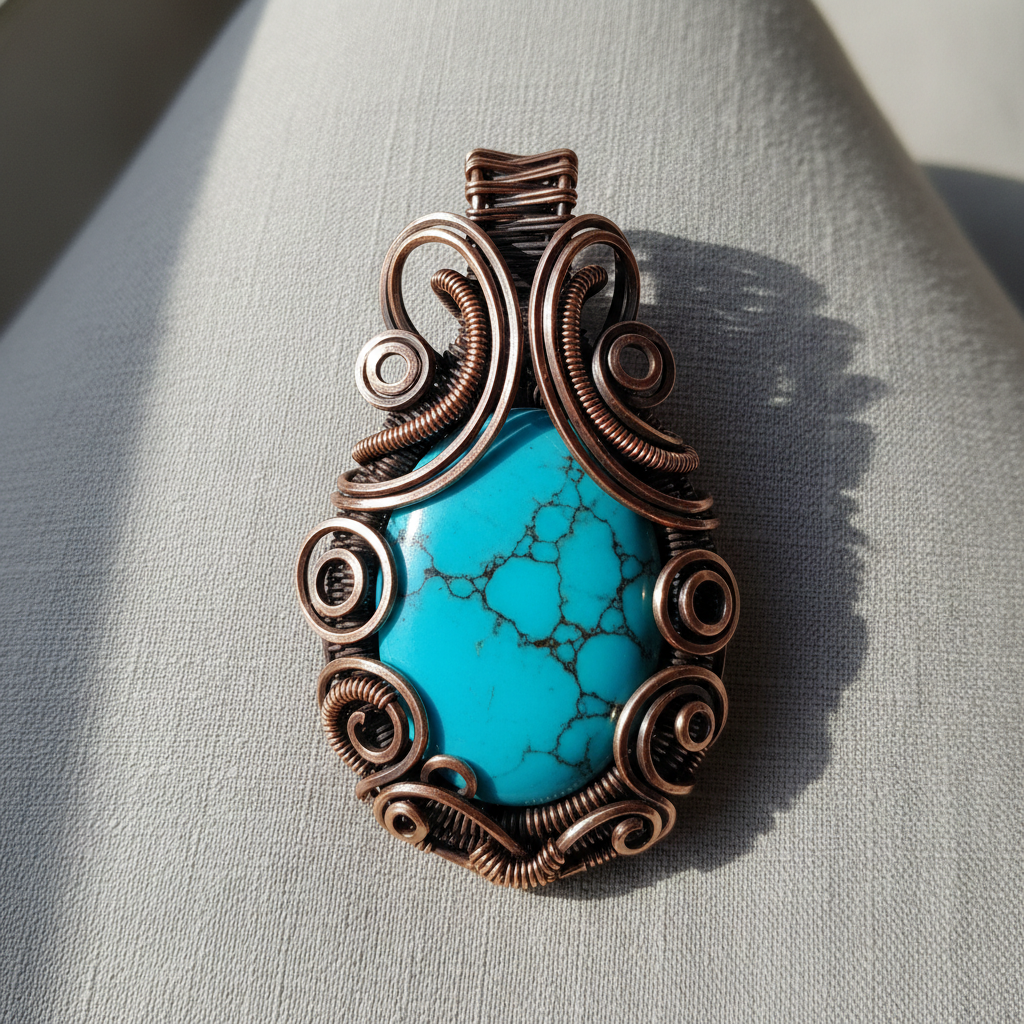 Wirewrapped Turquoise