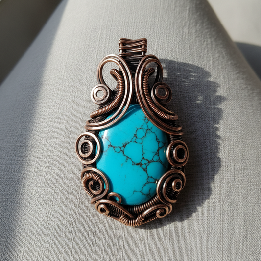 Wirewrapped Turquoise