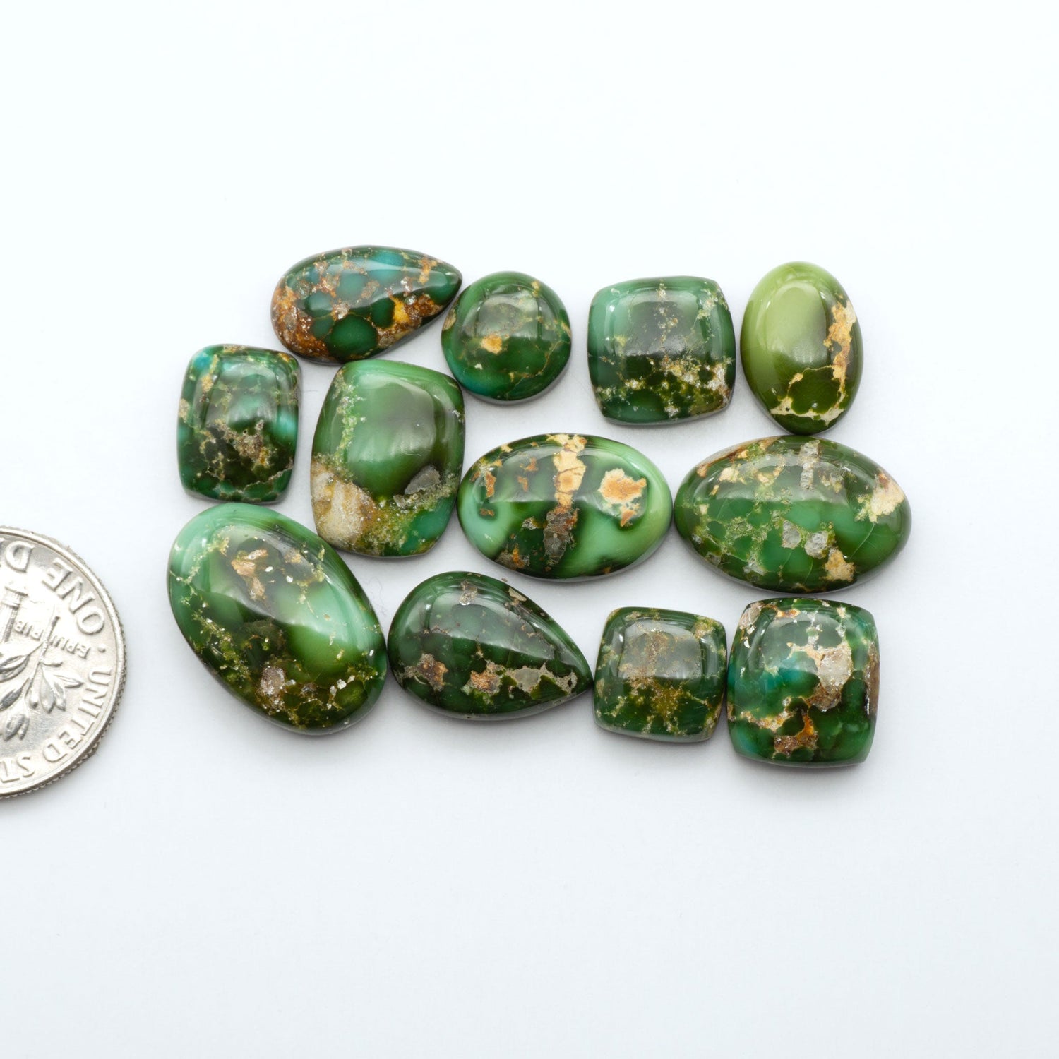 Sonoran Mountain Turquoise showcases a stunning blend of blue and green hues and natural patterns, making it a must-have for any jewelry collection.
