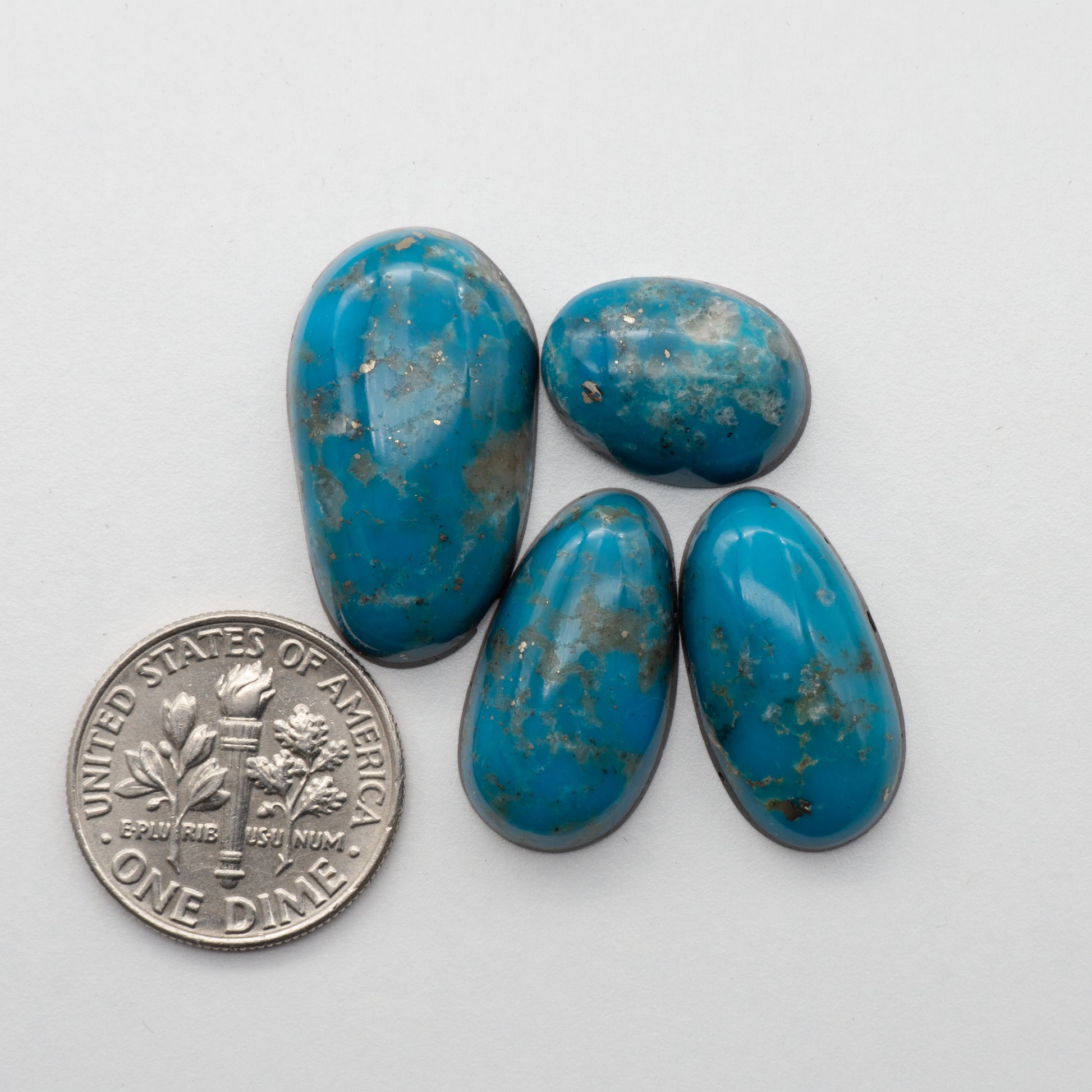 Alpine Blue Turquoise Cabochons