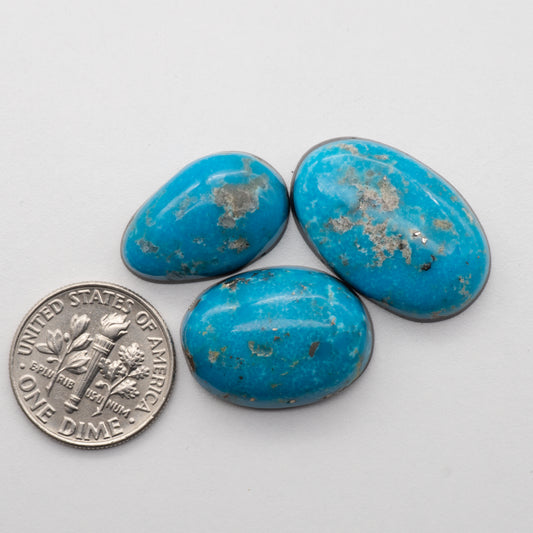 Alpine Blue Turquoise Cabochons