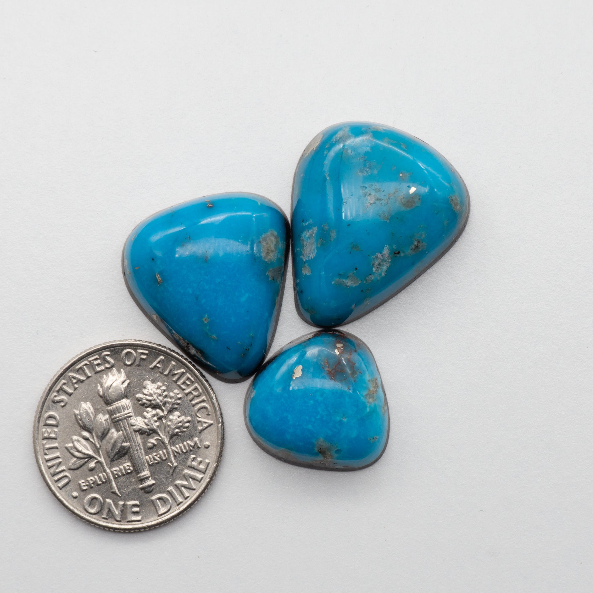 Alpine Blue Turquoise Cabochons