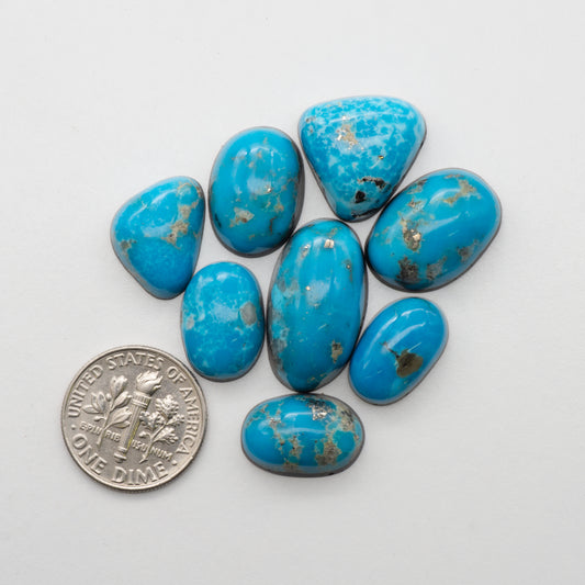 Alpine Blue Turquoise Cabochons