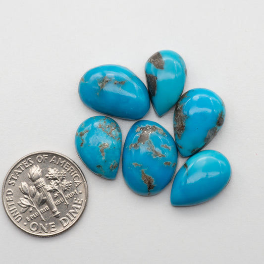 Kingman Turquoise Cabochons